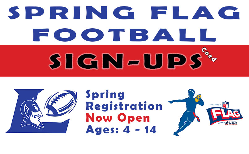 Spring Flag Football Sign-Ups Are Live